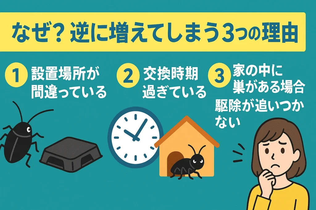なぜ?逆に増えてしまう3つの理由