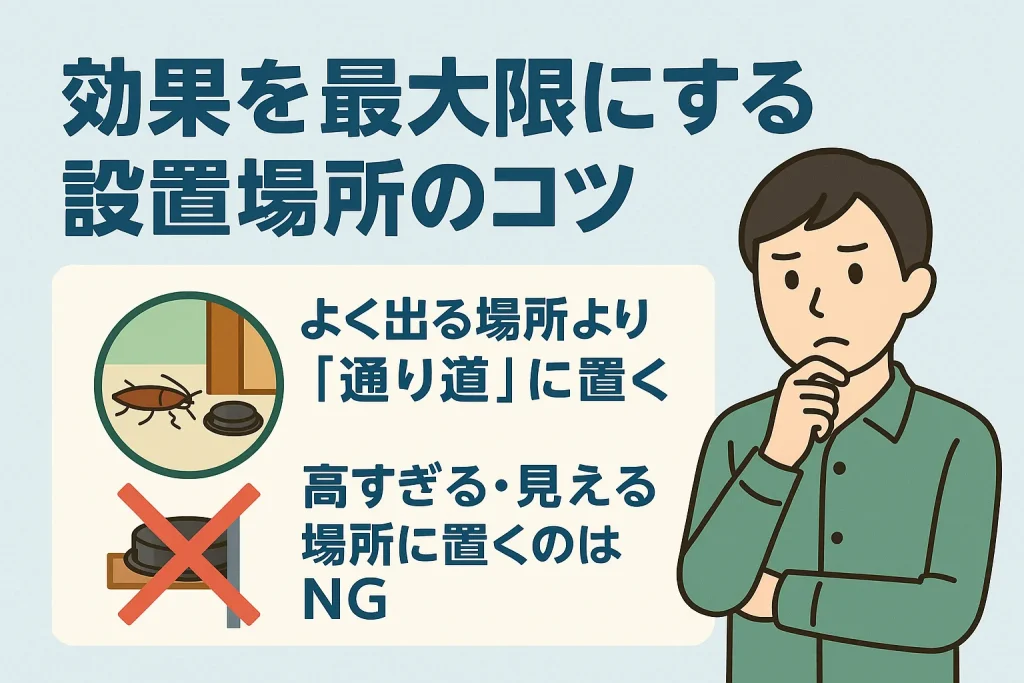 効果を最大限にする設置場所のコツ