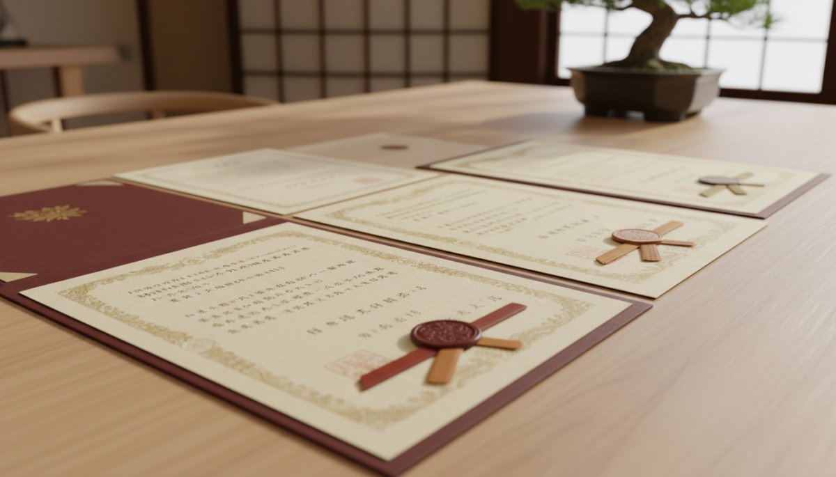 害虫駆除業者の資格証明書イメージ