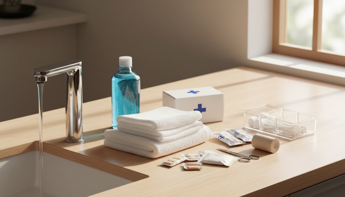 ネズミに咬まれた際の応急処置