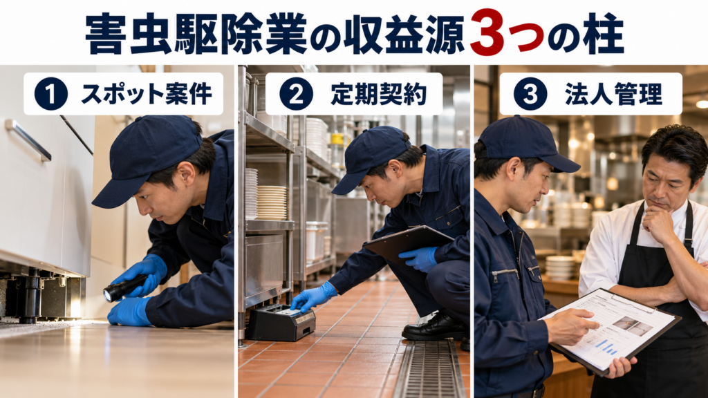 害虫駆除業者は儲かる？利益を生む仕事の仕組み